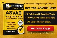 ASVAB study guide with practice tests