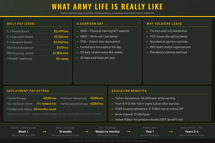 What Army Life Is Really Like in 2026