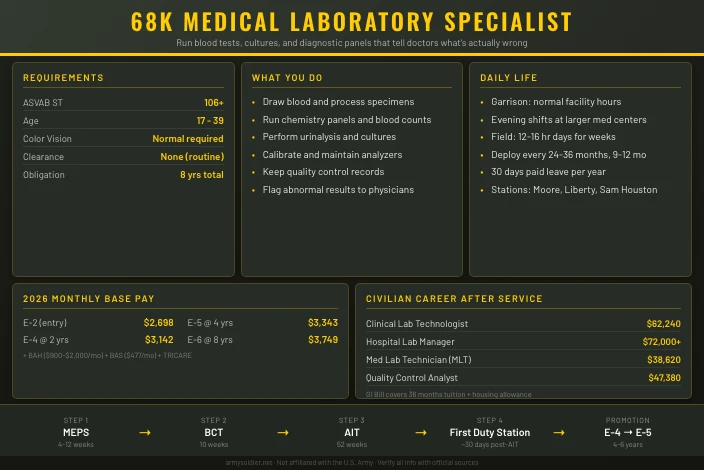 68K Medical Laboratory Specialist