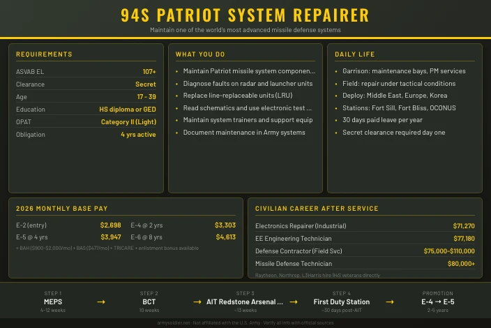 94S Patriot System Repairer